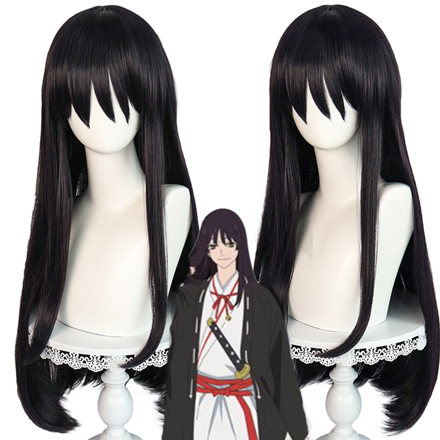 Amazon.co.jp: 地獄楽 グッズ コスプレ衣装 ウィッグ 山田浅ェ門 桐馬